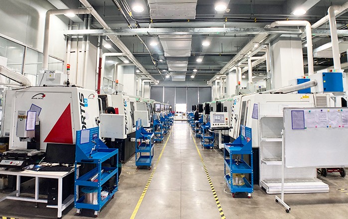 dohre cnc cutting tools factory workshop