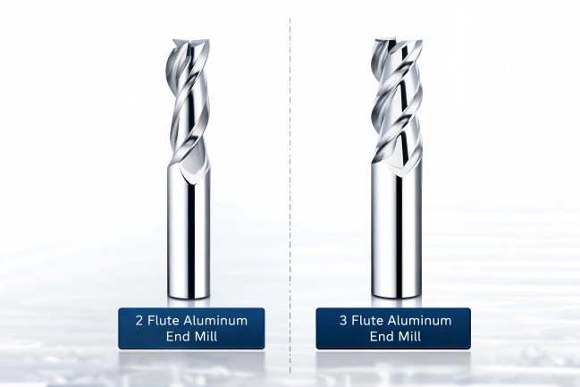 carbide 2 Flute vs 3 Flute End Mills for Aluminum comparison.jpg carbide 2 Flute vs 3 Flute End Mills for Aluminum comparison.jpg