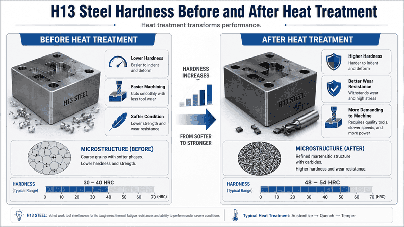 H13 steel hardness after heat treatment.png H13 steel hardness after heat treatment.png