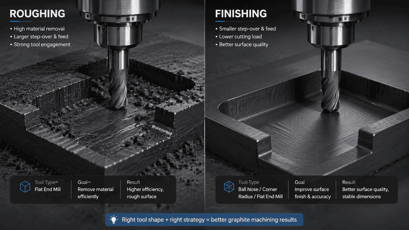 roughing and finishing graphite machining.png roughing and finishing graphite machining.png