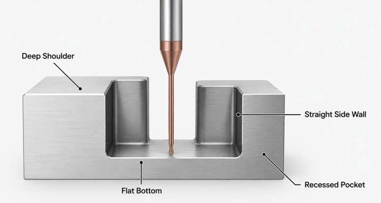 flat bottom and side wall machining with long neck square end mill.jpg