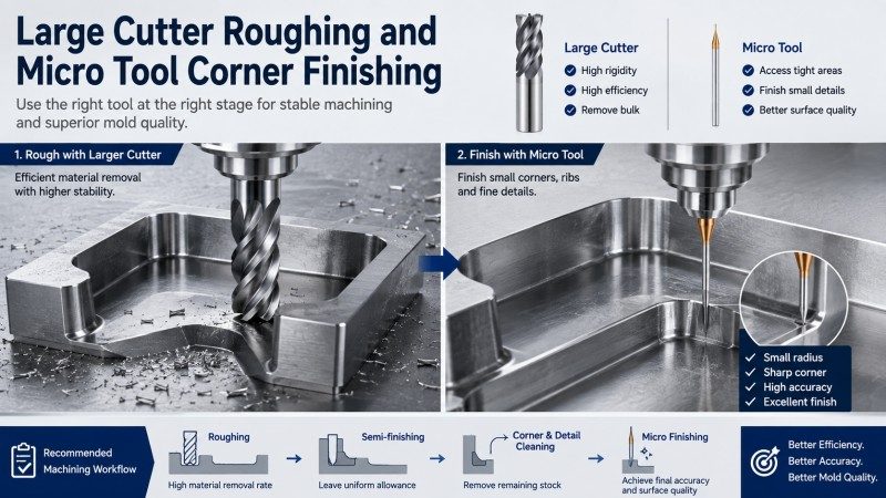 large cutter roughing and micro end mill finishing mold corners.jpg