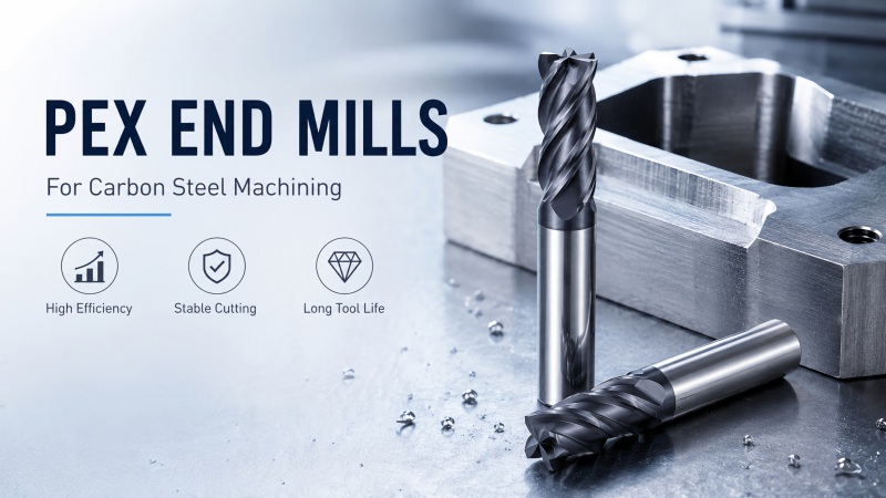 High-Efficiency Carbon Steel Machining