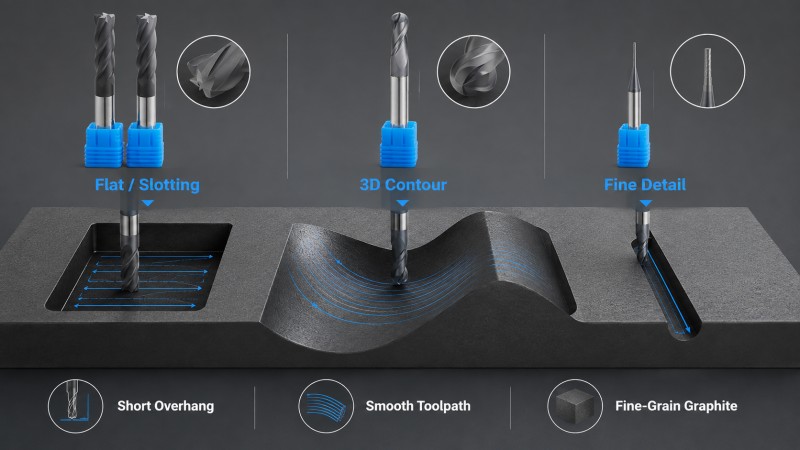Matching Graphite Grain Size with Machining Complexity