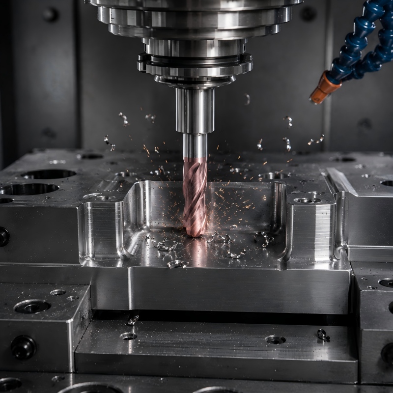HRC60, HRC65, and HRC68 Hardened Steel: How to Choose the Right End Mill