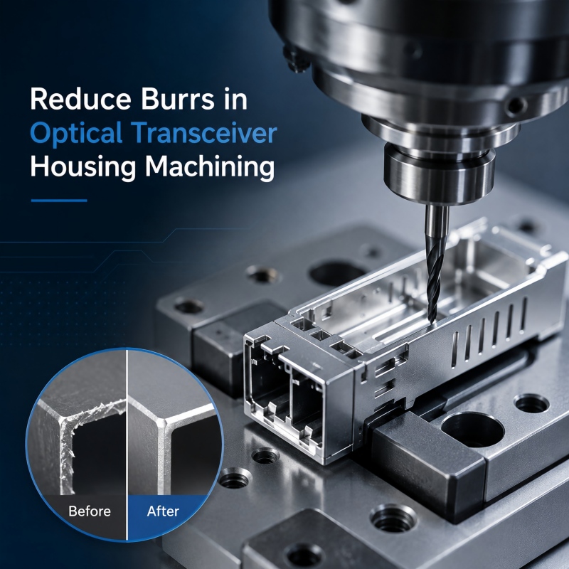 How to Reduce Burrs in Optical Transceiver Housing Machining