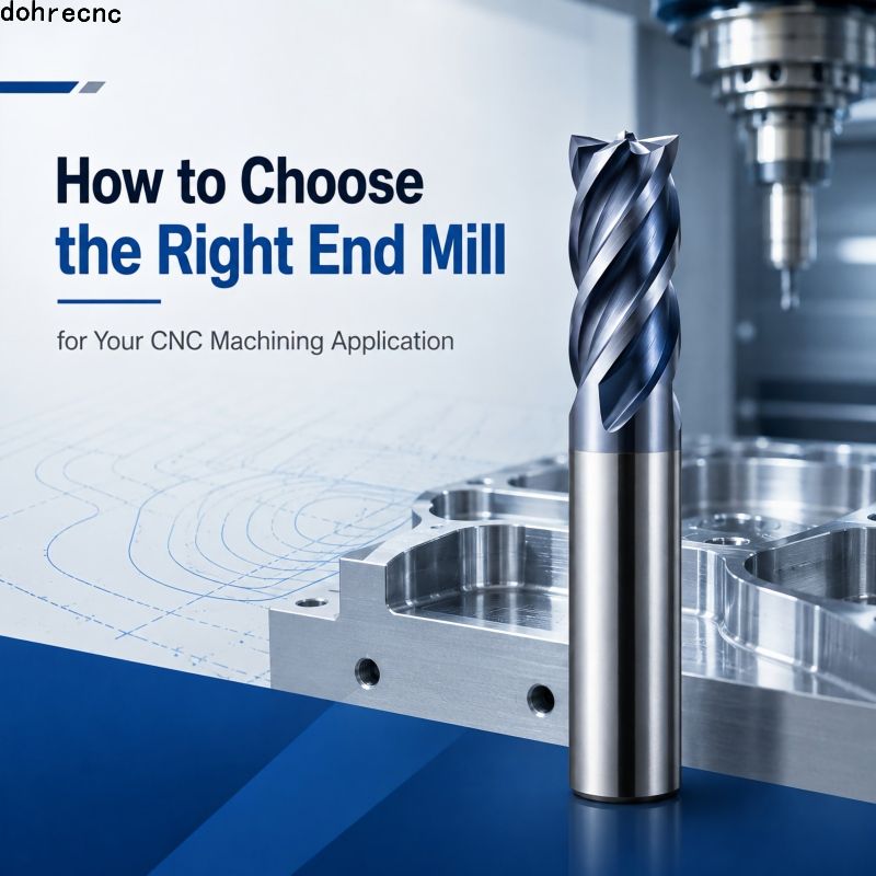 How to Choose the Right End Mill for Your CNC Machining Application