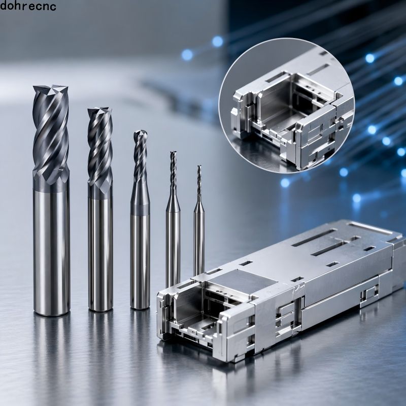 How to Choose an End Mill for Optical Transceiver Housing Machining