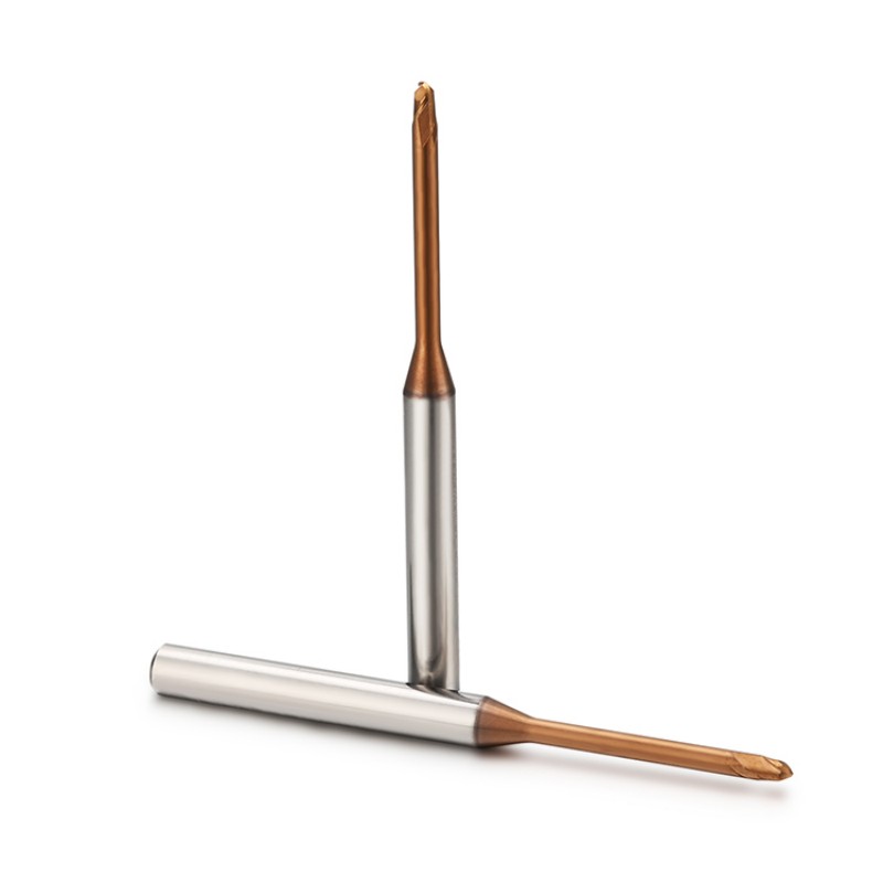 Solid Carbide Long Neck Ball Nose End Mill for Deep Cavity Machining