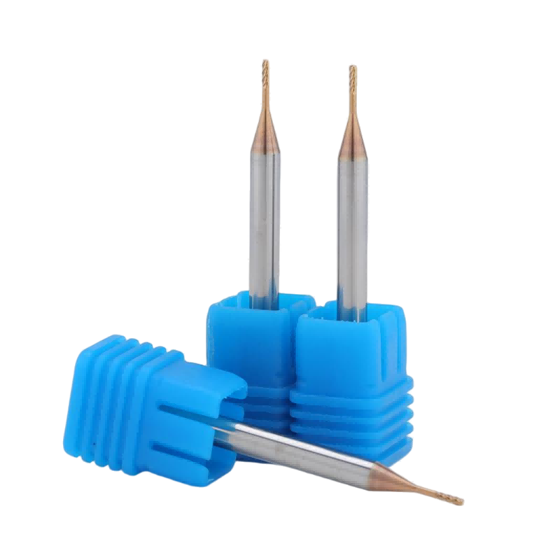 Solid Carbide Long Neck Corner Radius End Mill for Deep Groove Machining