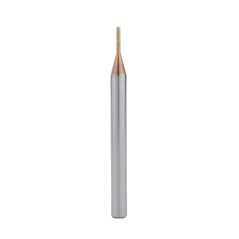 Solid Carbide Long Neck Corner Radius End Mill for Deep Groove Machining