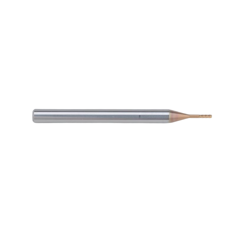 Solid Carbide Long Neck Corner Radius End Mill for Deep Groove Machining