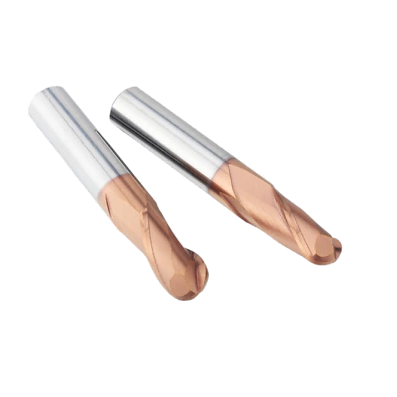 UEX 2 Flutes Ball Nose End Mill For Mold Steel Up To HRC60