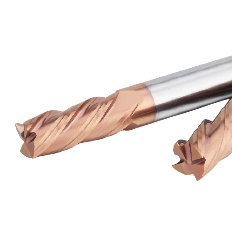 UEX 4 Flutes Carbide Square End Mill for Mold Steel up to HRC60