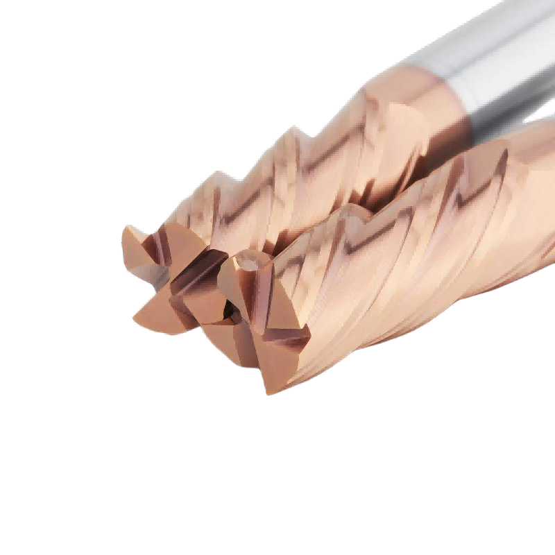 UEX 4 Flutes Carbide Square End Mill for Mold Steel up to HRC60