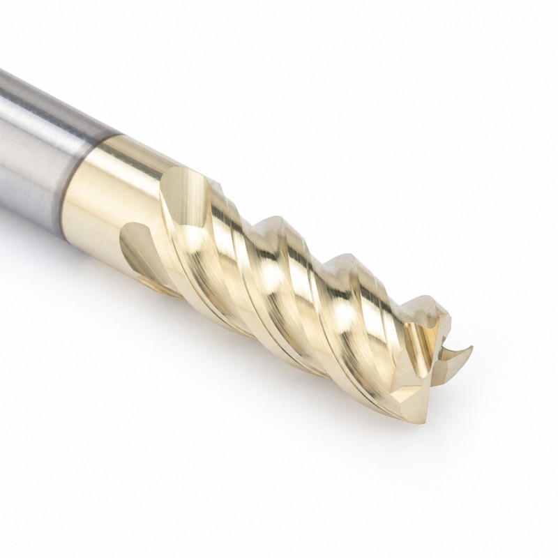 DEX Flat End Mill for Titanium Alloy