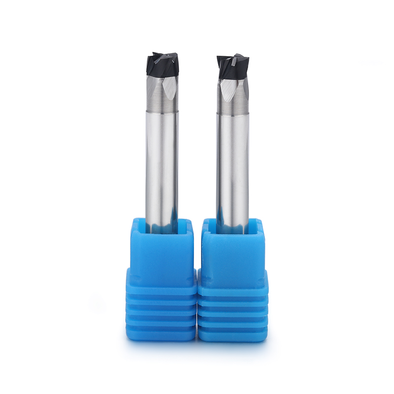 CBN Square End Mill for HRC60+ Hardened Steel Finishing
