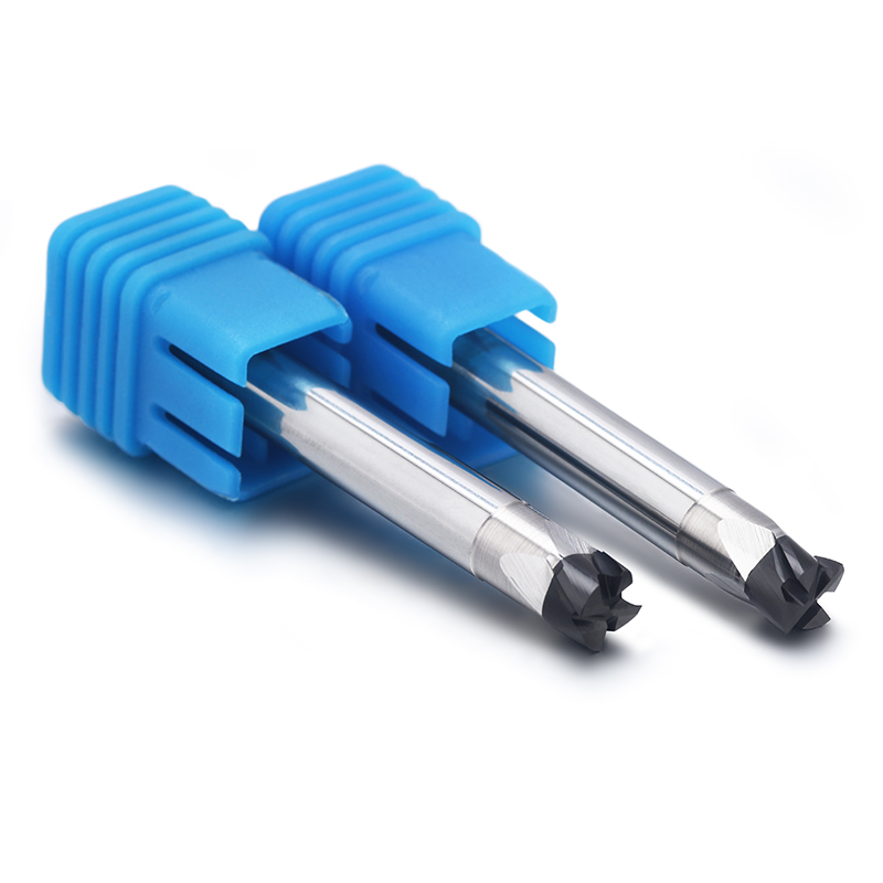 CBN Square End Mill for HRC60+ Hardened Steel Finishing