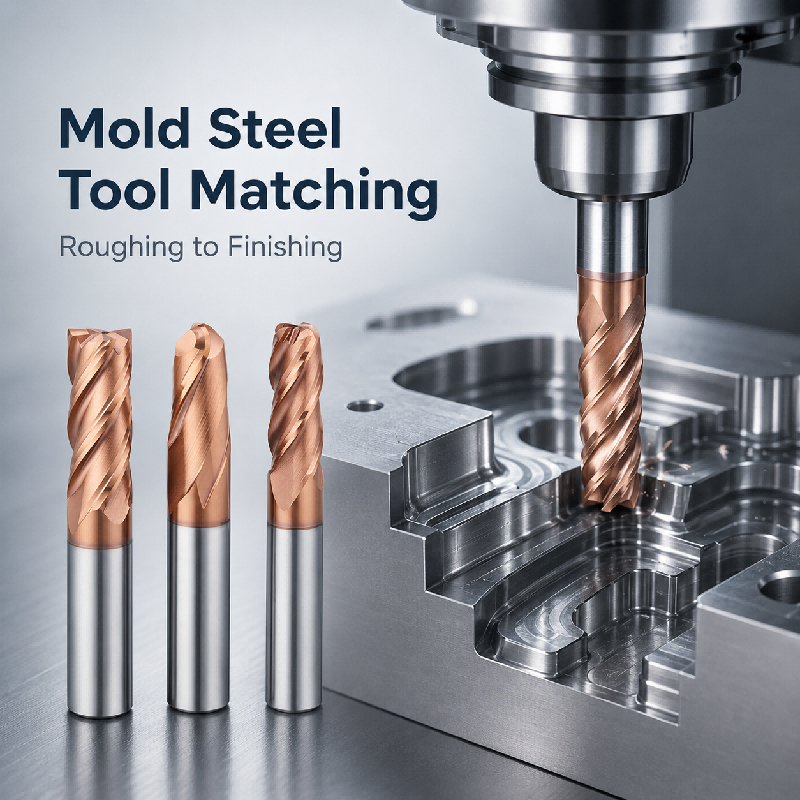 A Complete Guide to Matching Tools for Mold Steel Roughing and Finishing