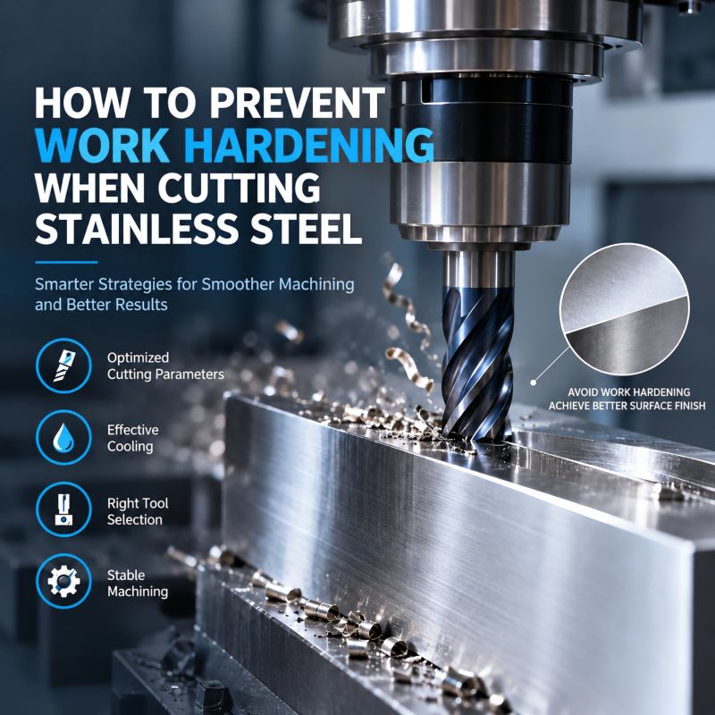 How to Prevent Work Hardening When Cutting Stainless Steel