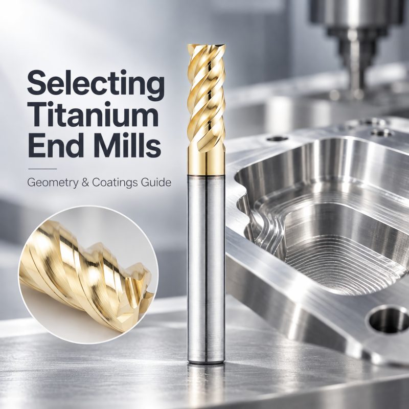 Selecting Titanium End Mills: Geometry and Coatings of the DEX Series
