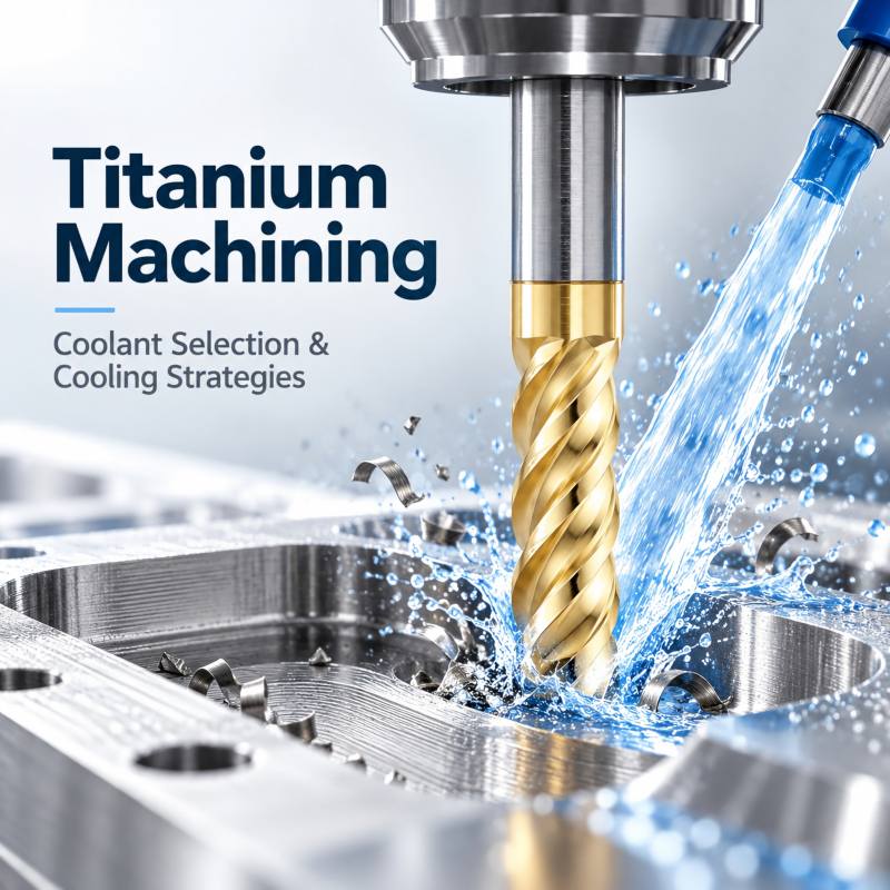 Coolant Selection and Cooling Strategies for Titanium Machining