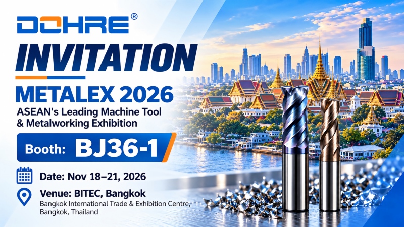 DOHRE at METALEX 2026 in Bangkok DOHRE invitation to METALEX 2026 Thailand Booth BJ36-1